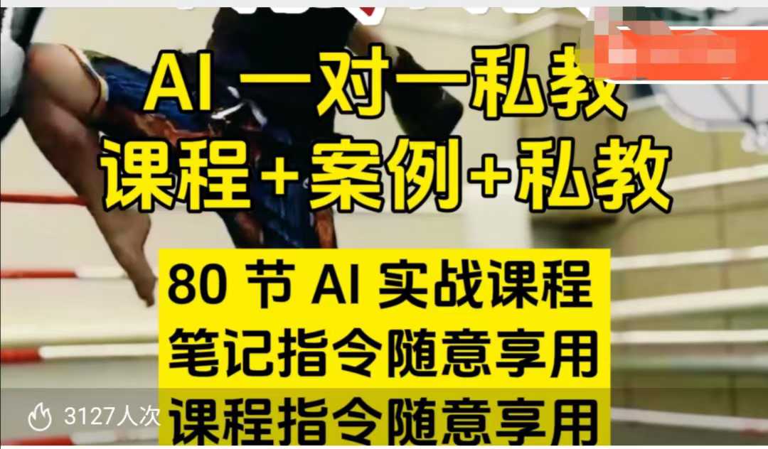 AI指令实战课，课程+案例，80节AI实战课程，笔记指令随意享用，课程指令随意享用直击课堂-直击课堂博客|网赚教程_各大网赚论坛VIP教程直击课堂博客