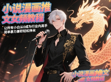 小说漫画推文女频教程，让所有小白从0成为行业内高手，简单暴力兼职轻松挣米直击课堂-直击课堂博客|网赚教程_各大网赚论坛VIP教程直击课堂博客