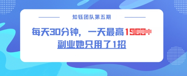 副业她只用了1招，每天30分钟，无脑二创，一天最高1.5k直击课堂-直击课堂博客|网赚教程_各大网赚论坛VIP教程直击课堂博客