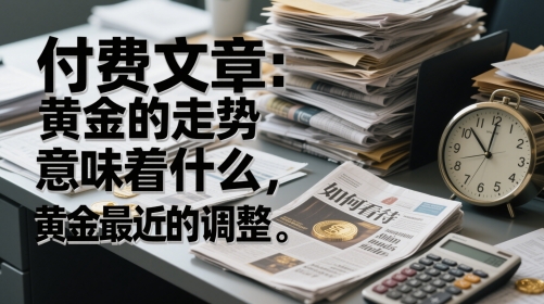 付费文章：黄金的走势意味着什么，如何看待黄金最近的调整直击课堂-直击课堂博客|网赚教程_各大网赚论坛VIP教程直击课堂博客