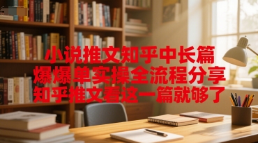 小说推文知乎中长篇爆单实操全流程分享，知乎推文看这一篇就够了直击课堂-直击课堂博客|网赚教程_各大网赚论坛VIP教程直击课堂博客